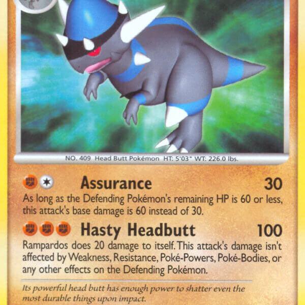 Rampardos Pokemon Kaart