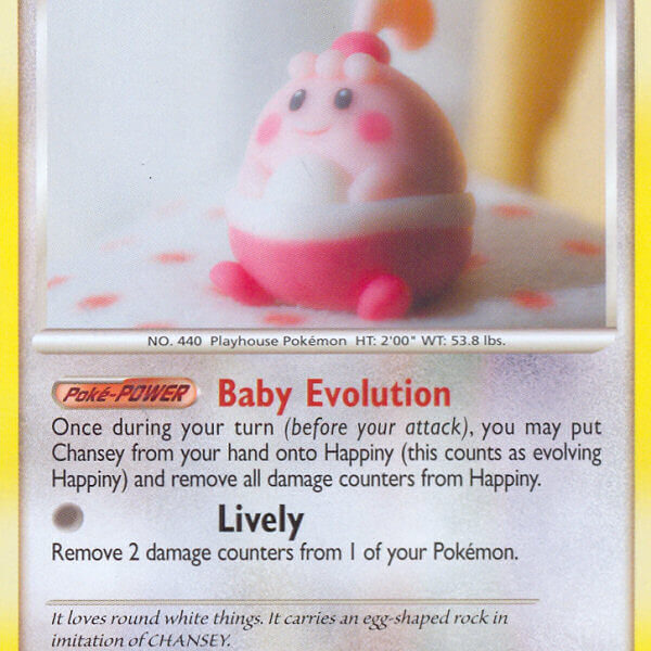 Happiny Pokemon Kaart