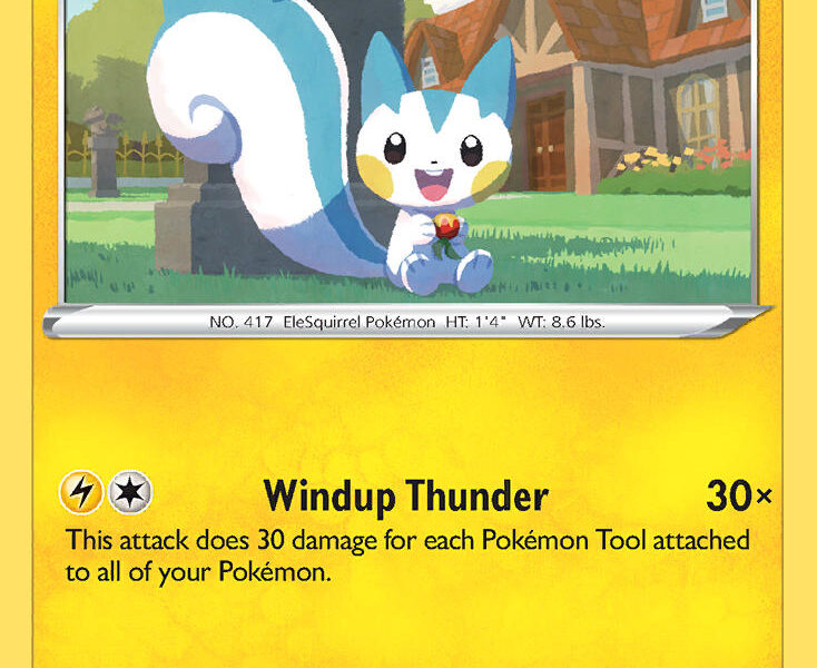 Pachirisu Pokemon Kaart