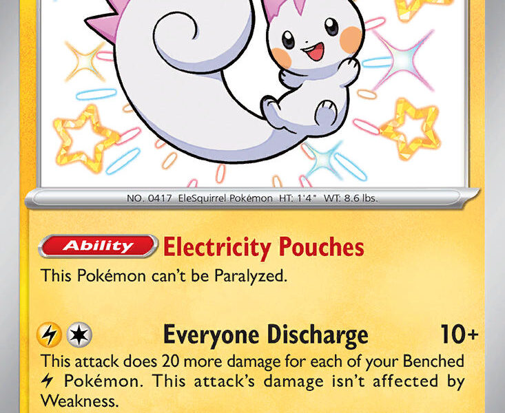 Pachirisu Pokemon Kaart