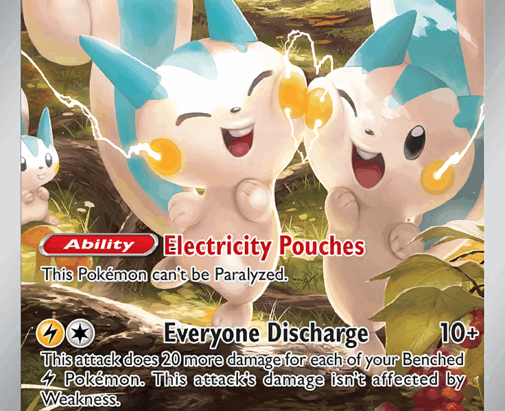 Pachirisu Pokemon Kaart