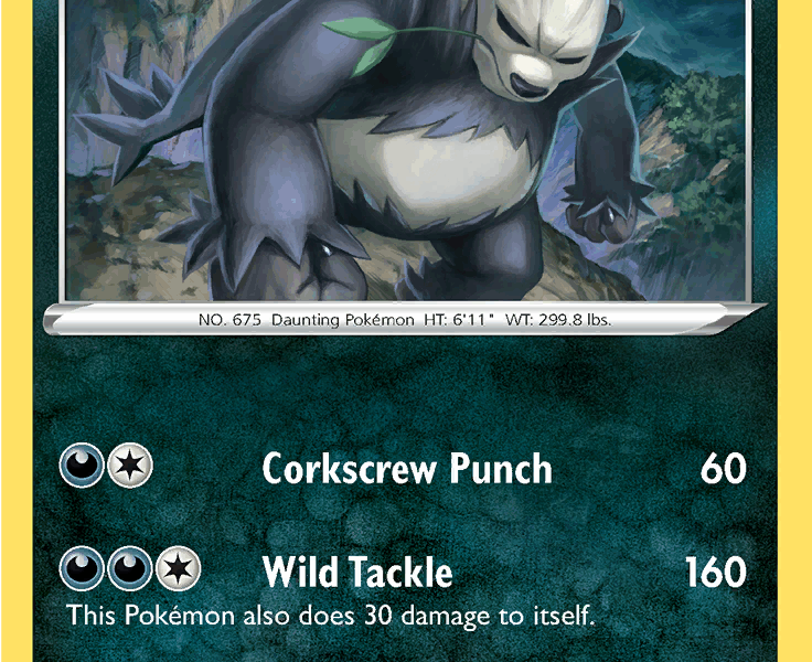 Pangoro Pokemon Kaart