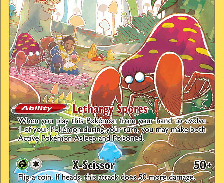 Parasect Pokemon Kaart