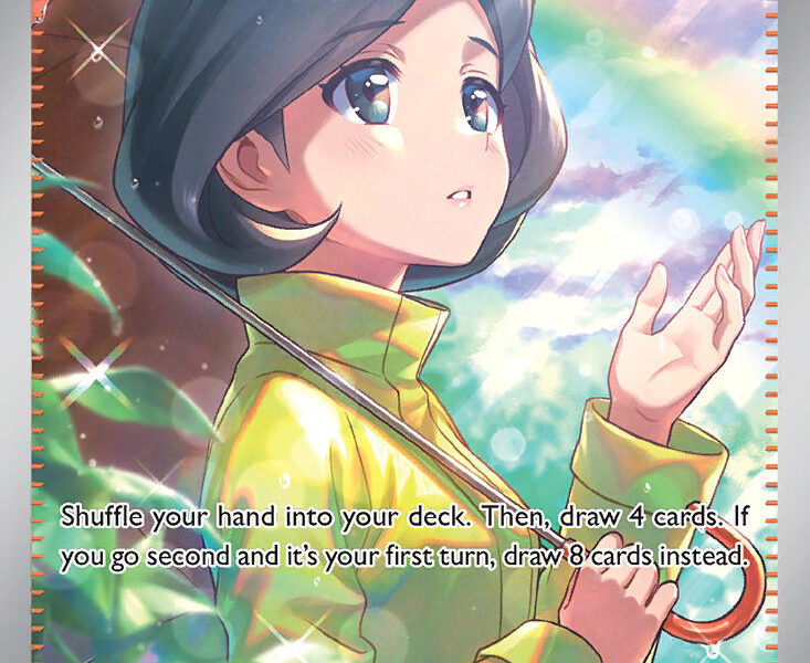 Parasol Lady Pokemon Kaart
