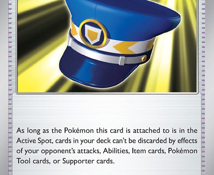 Patrol Cap Pokemon Kaart
