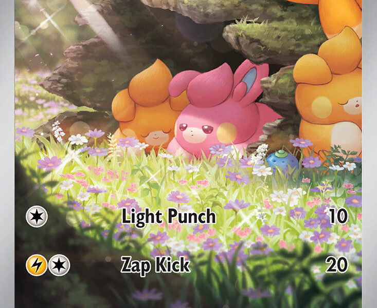 Pawmi Pokemon Kaart