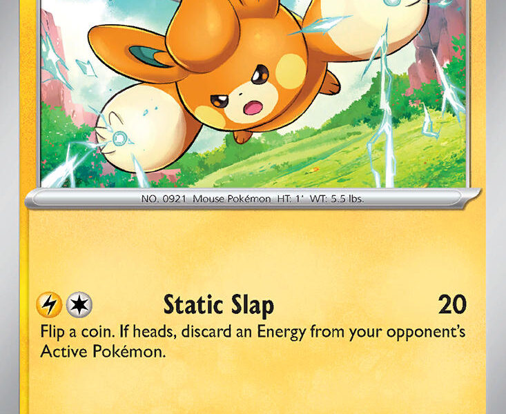 Pawmi Pokemon Kaart