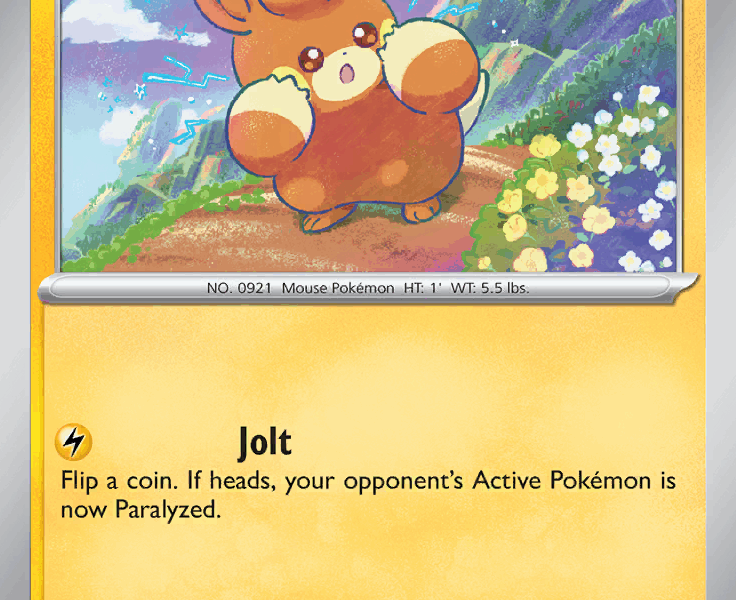 Pawmi Pokemon Kaart