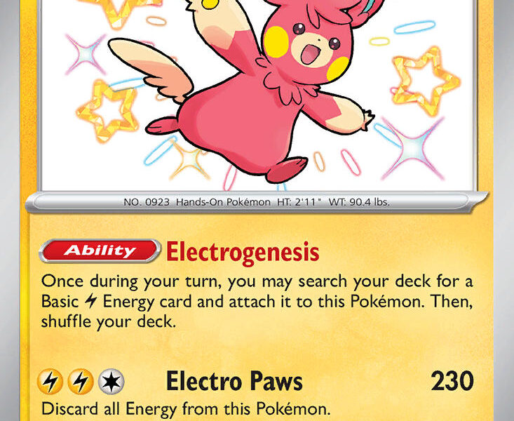 Pawmot Pokemon Kaart