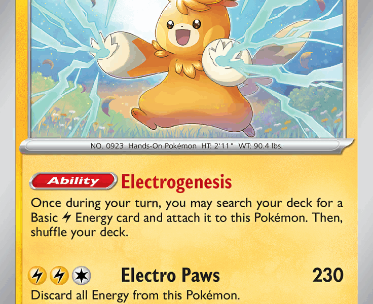 Pawmot Pokemon Kaart