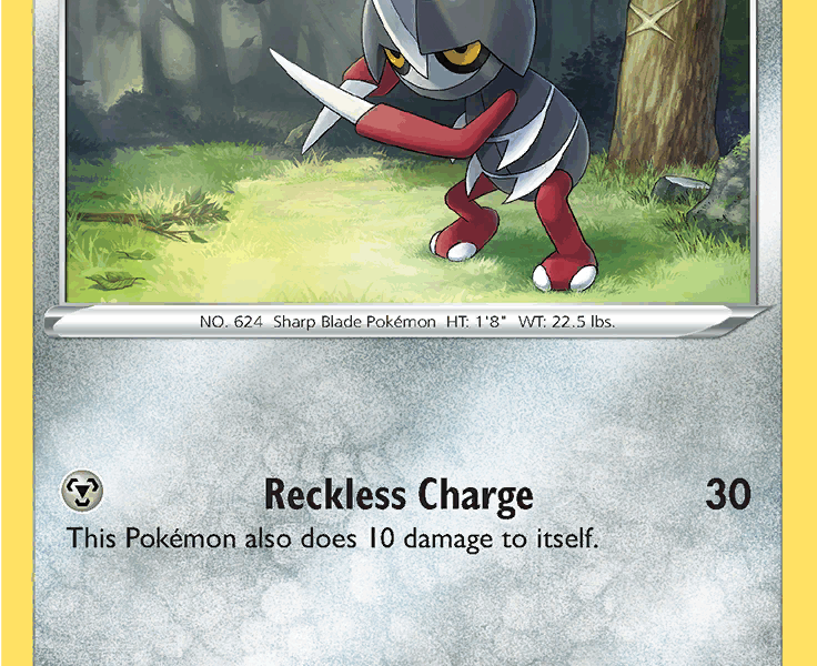 Pawniard Pokemon Kaart