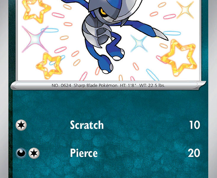 Pawniard Pokemon Kaart