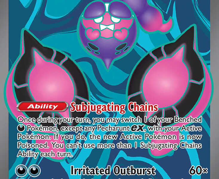Pecharunt ex Pokemon Kaart