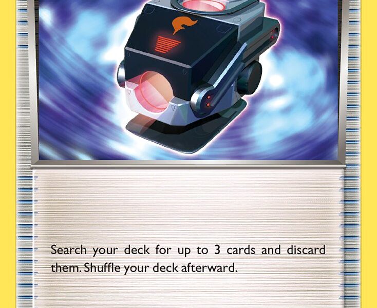 Battle Compressor Team Flare Gear Pokemon Kaart
