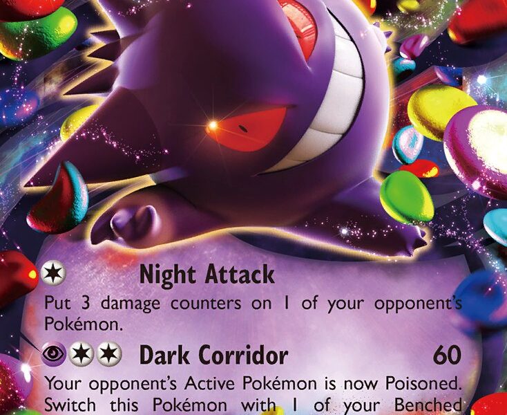 Gengar-EX Pokemon Kaart