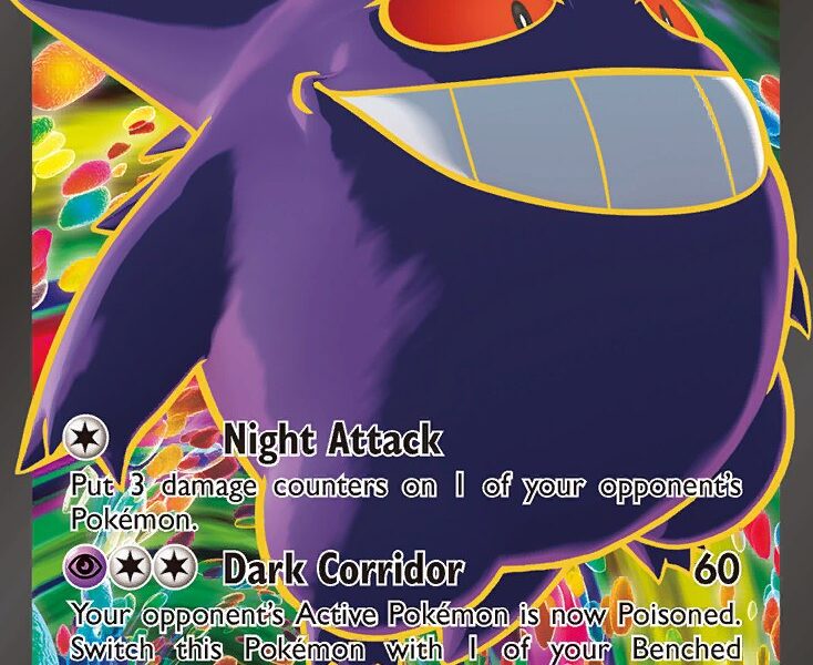 Gengar-EX Pokemon Kaart
