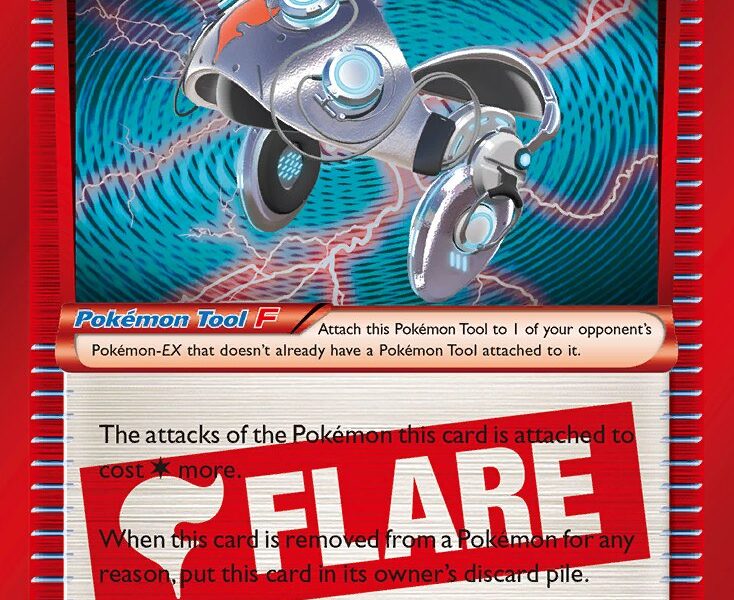 Head Ringer Team Flare Hyper Gear Pokemon Kaart