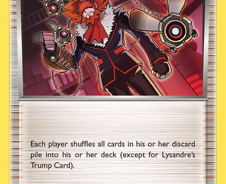 Lysandre’s Trump Card Pokemon Kaart