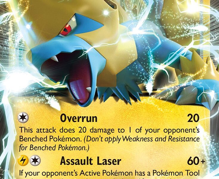 Manectric-EX Pokemon Kaart