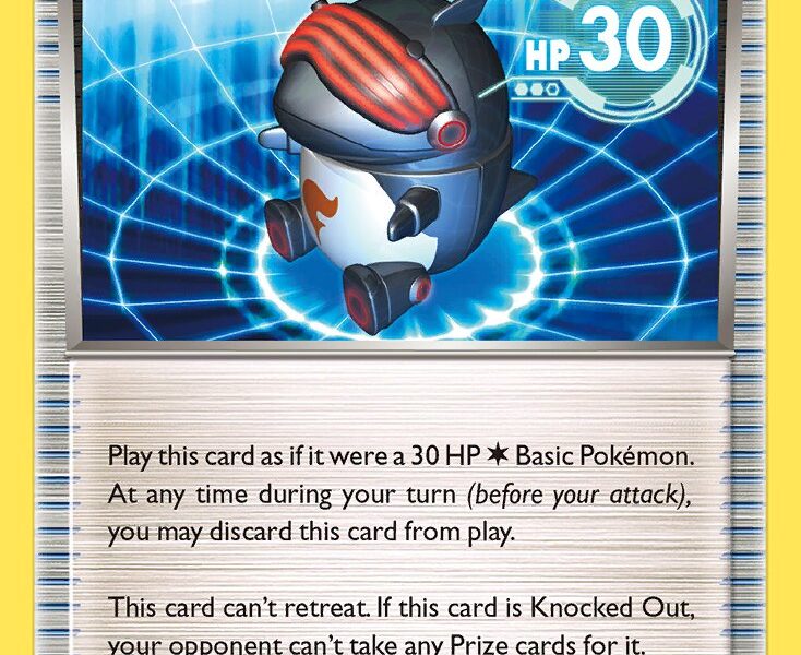 Robo Substitute Team Flare Gear Pokemon Kaart
