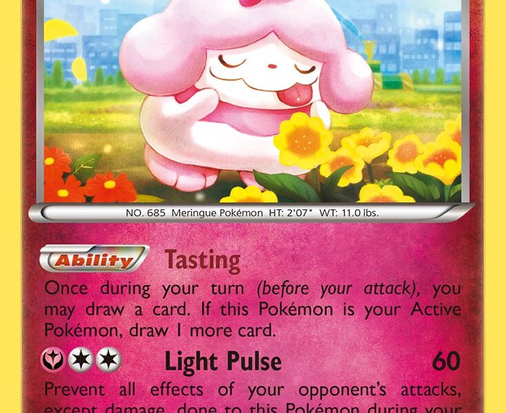 Slurpuff Pokemon Kaart