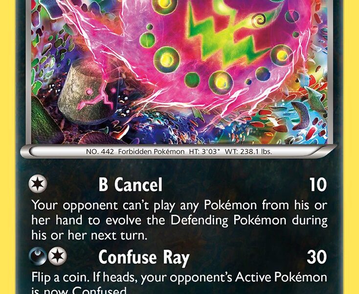 Spiritomb Pokemon Kaart