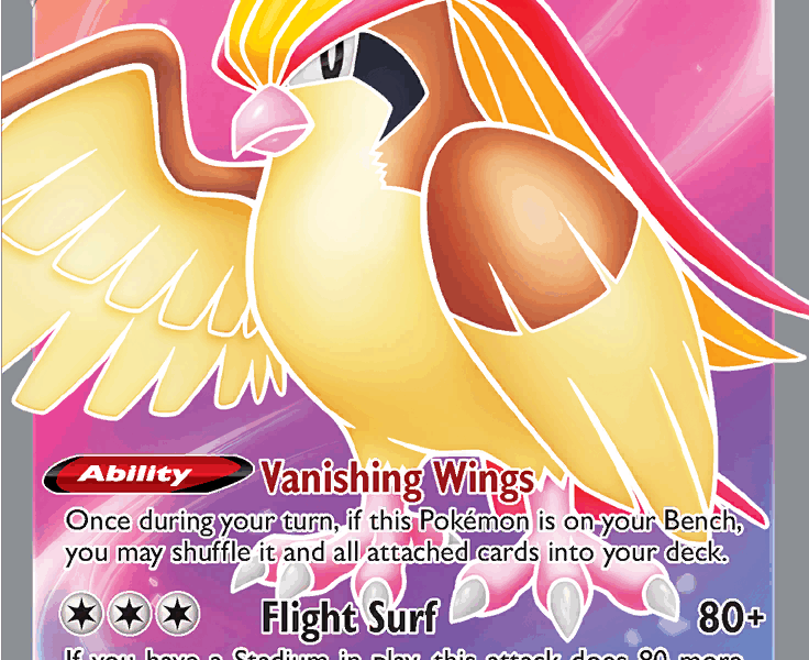 Pidgeot V Pokemon Kaart