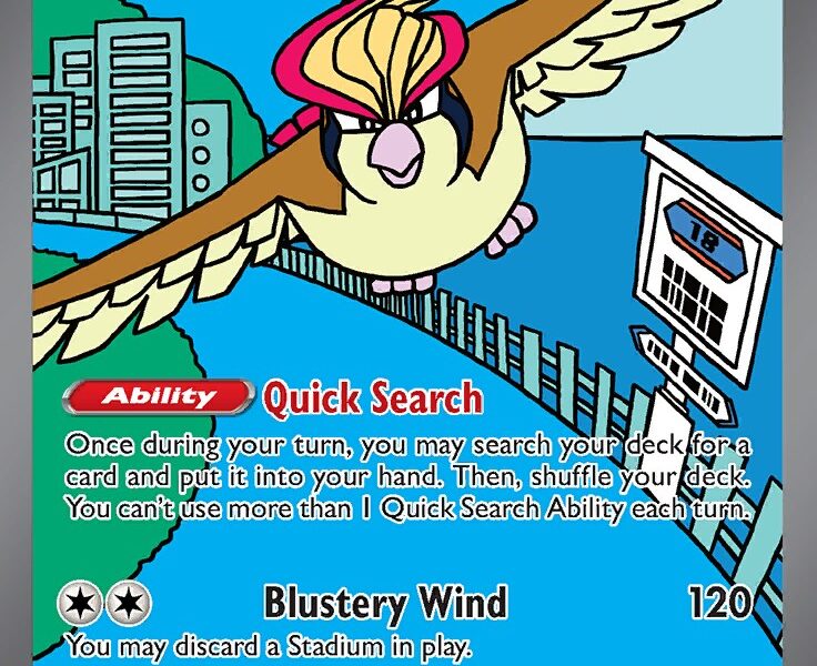 Pidgeot ex Pokemon Kaart
