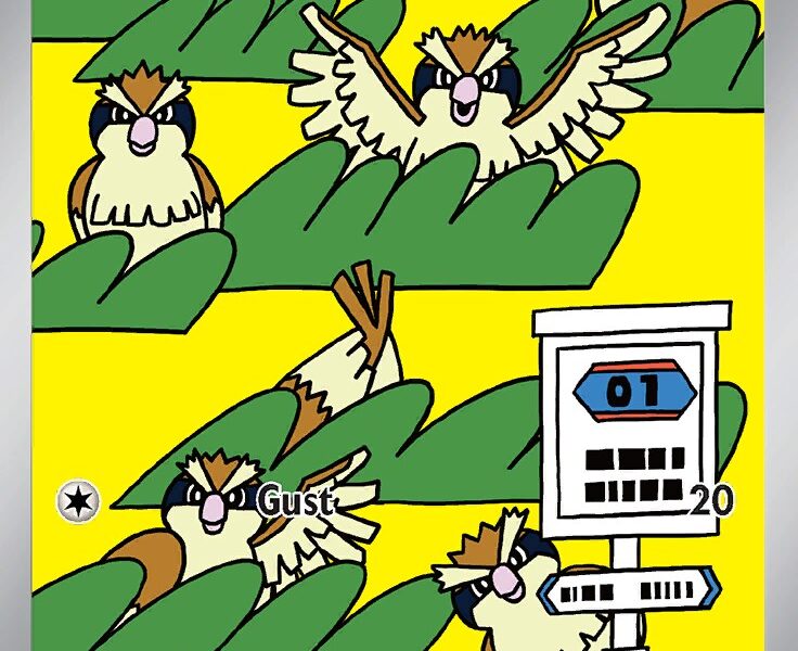 Pidgey Pokemon Kaart