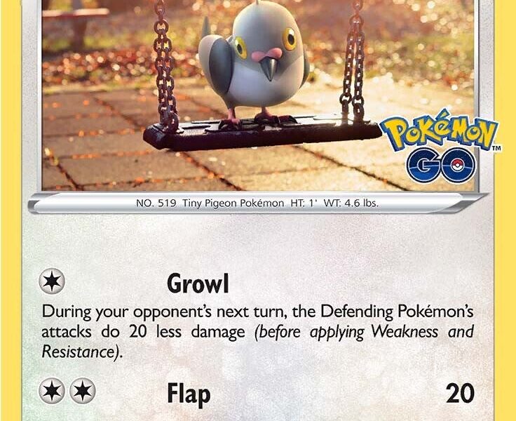 Pidove Pokemon Kaart