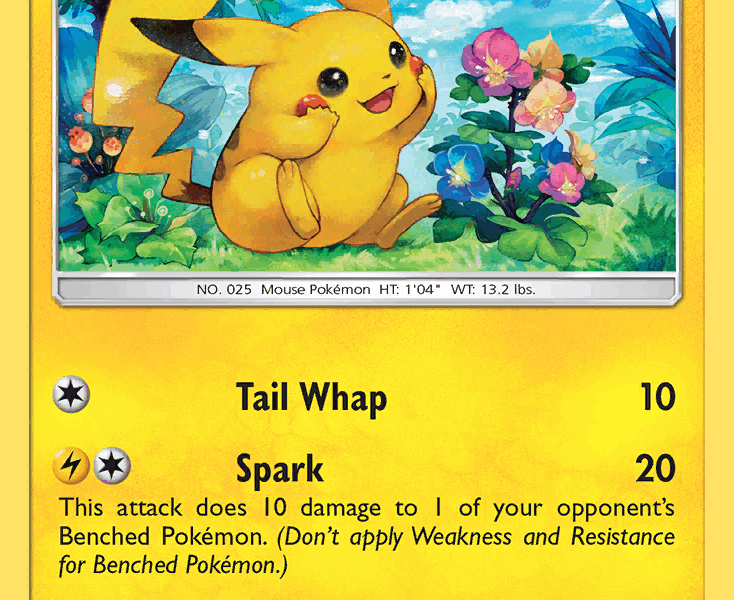 Pikachu Pokemon Kaart