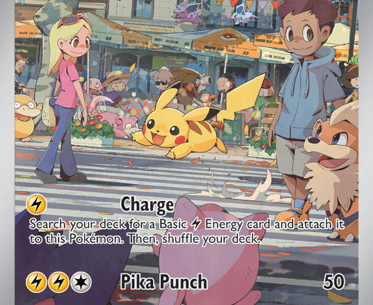 Pikachu Pokemon Kaart