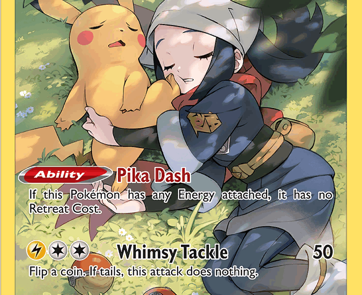 Pikachu Pokemon Kaart