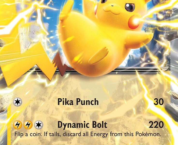 Pikachu ex Pokemon Kaart