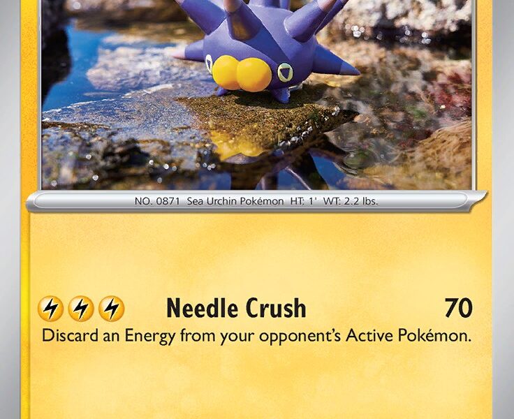 Pincurchin Pokemon Kaart