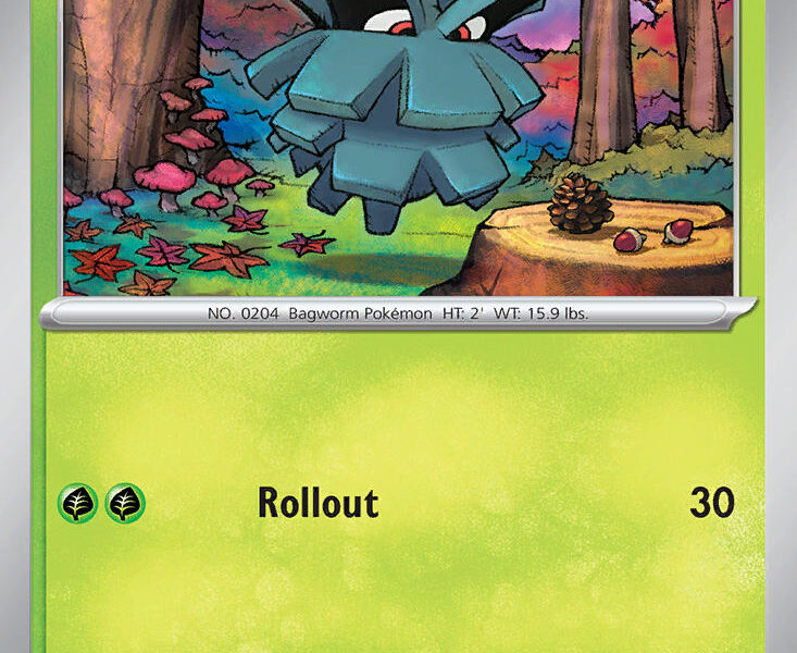 Pineco Pokemon Kaart