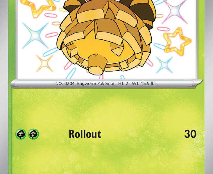 Pineco Pokemon Kaart