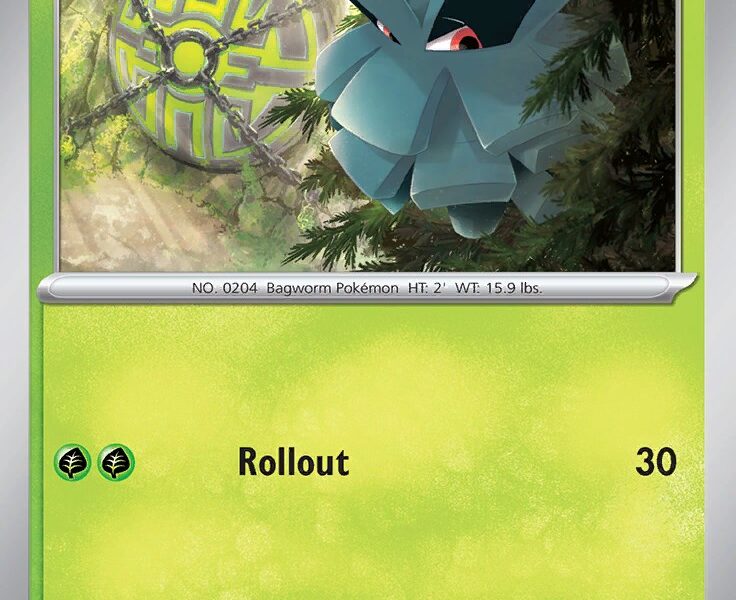 Pineco Pokemon Kaart