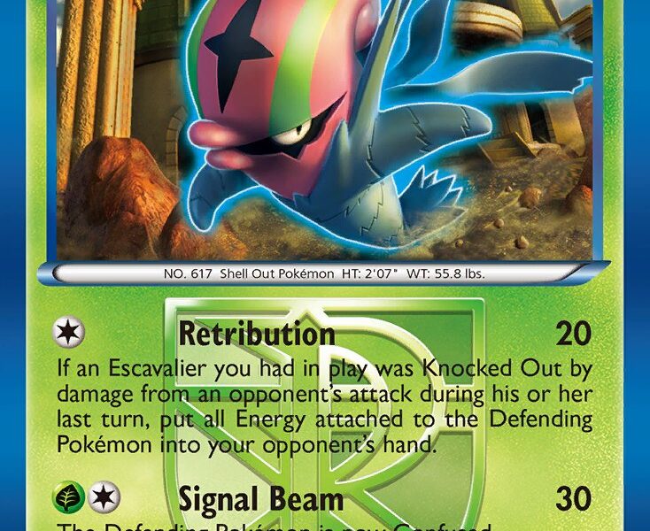 Accelgor Pokemon Kaart
