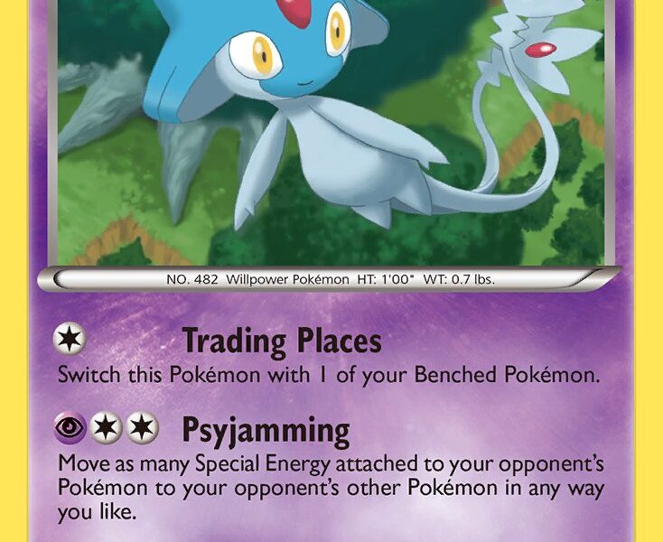 Azelf Pokemon Kaart