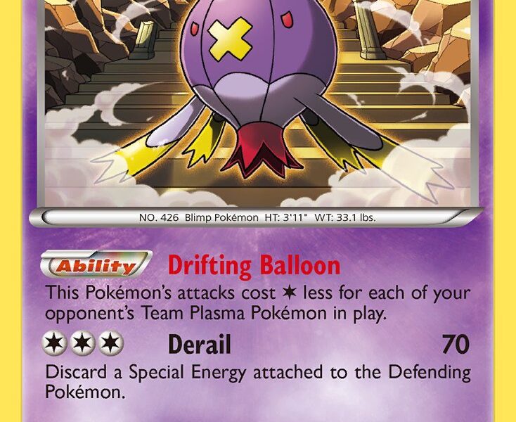Drifblim Pokemon Kaart