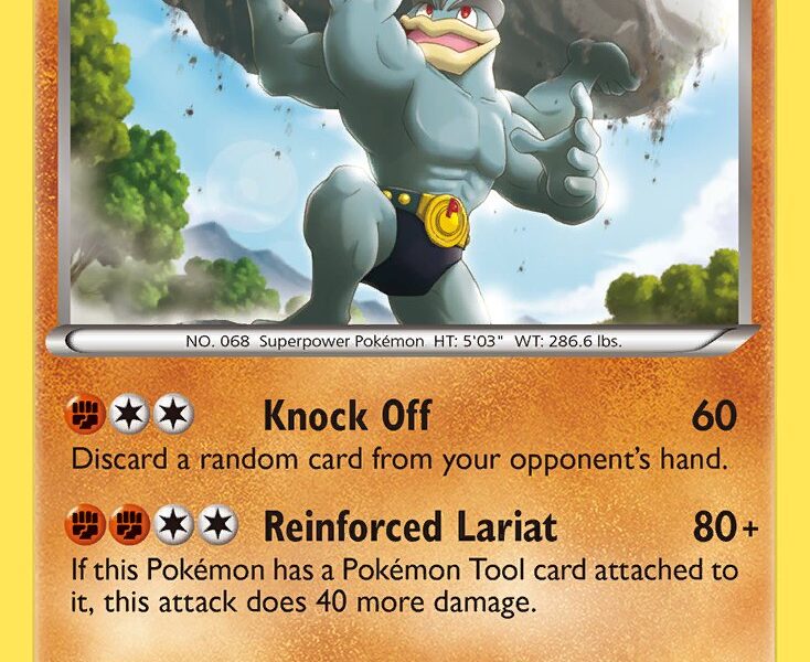 Machamp Pokemon Kaart