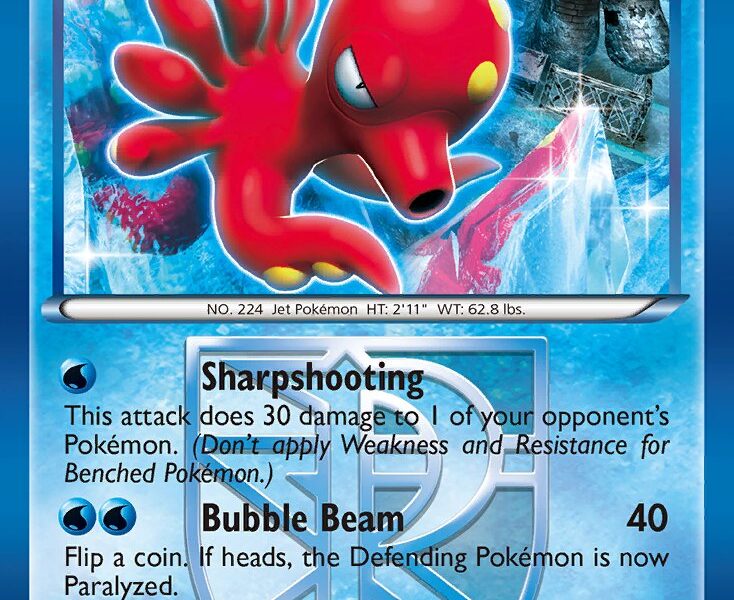 Octillery Pokemon Kaart