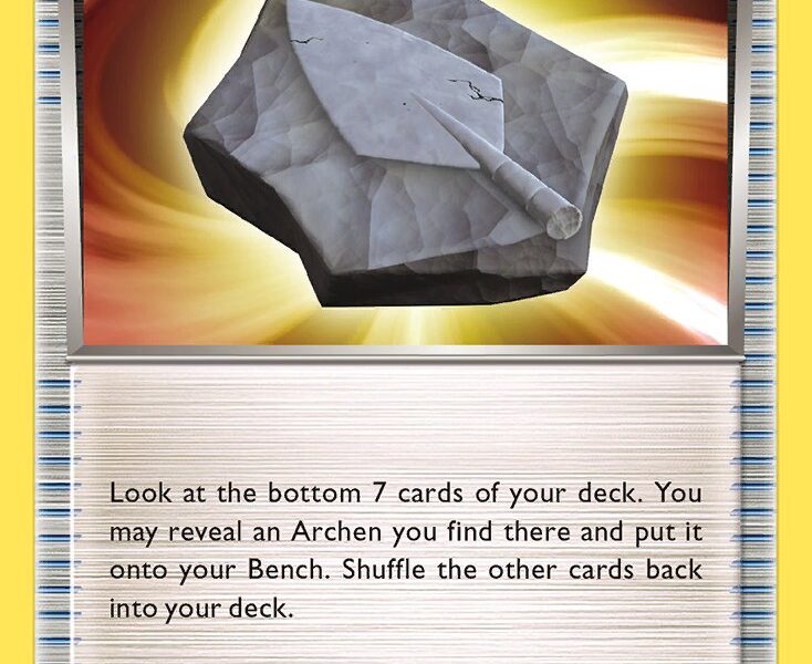 Plume Fossil Pokemon Kaart