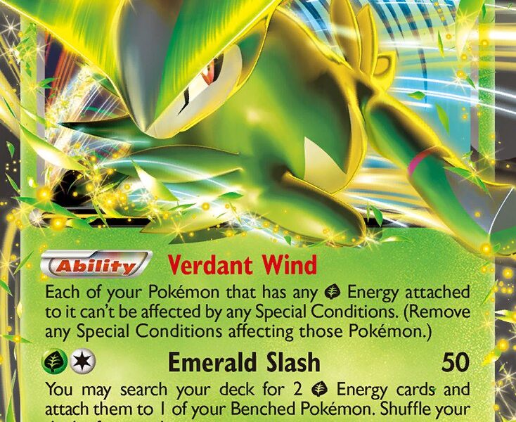 Virizion-EX Pokemon Kaart