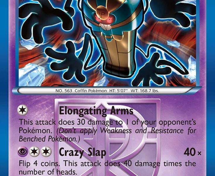 Cofagrigus Pokemon Kaart