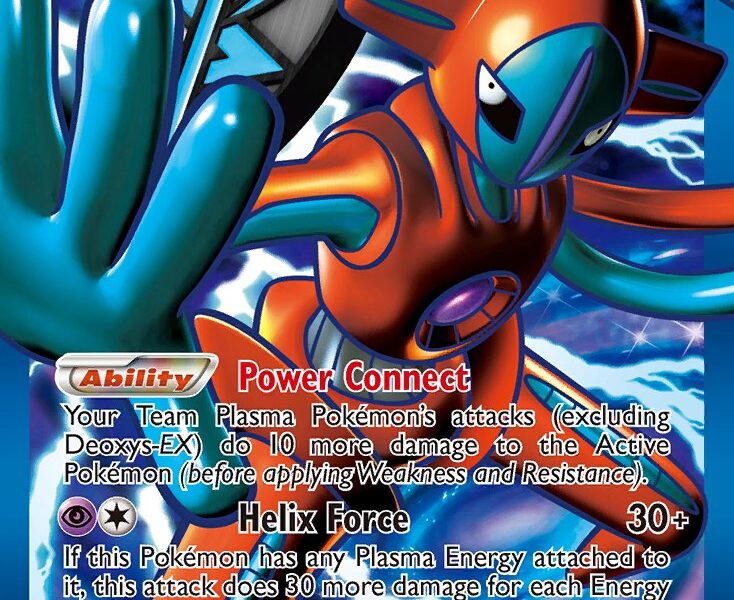 Deoxys-EX Pokemon Kaart
