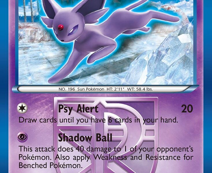 Espeon Pokemon Kaart