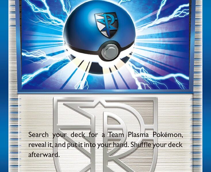 Team Plasma Ball Pokemon Kaart