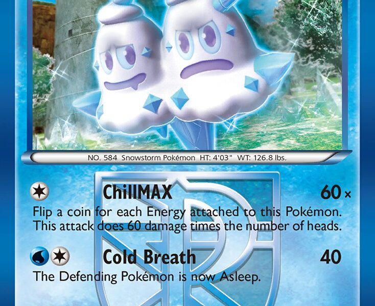 Vanilluxe Pokemon Kaart
